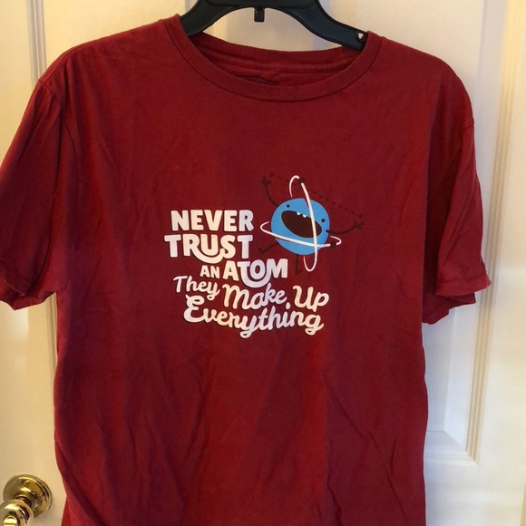 Atom Cotton T-Shirt from Snorg Tees Men’s Large - Picture 1 of 4